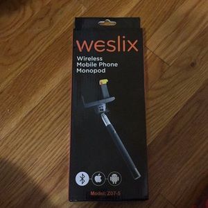 Weslix Wireless Mobile Phone Monopod Selfie Stick